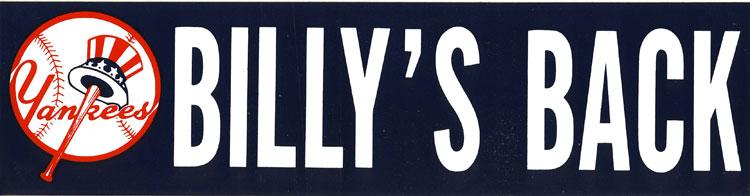 billysbackbumpersticker